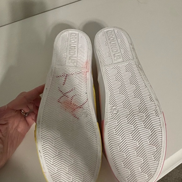 SpongeBob SquarePants Men’s Slip-On Shoes - Pink and Yellow - Picture 11 of 14